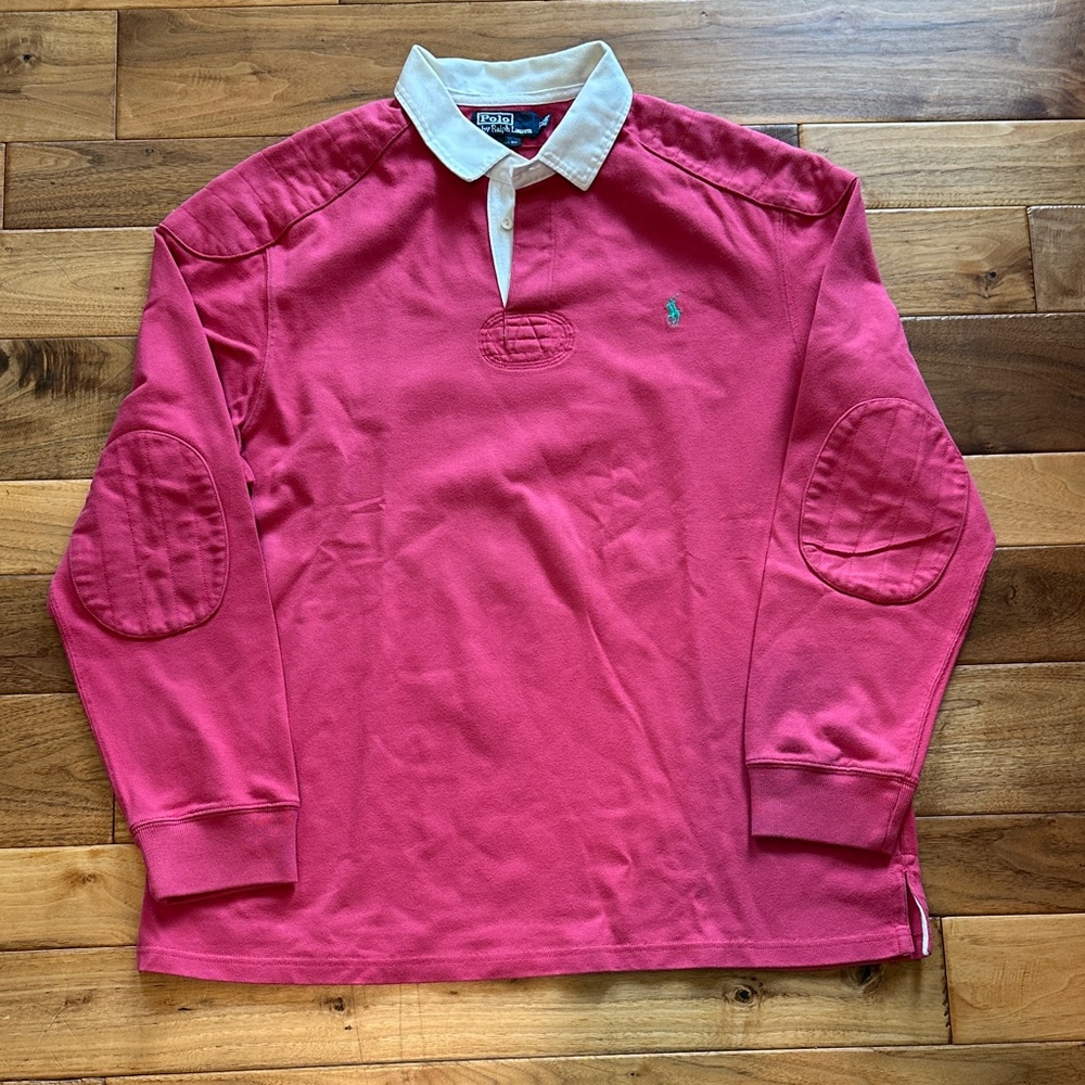 Vtg Polo Ralph Lauren Nantucket ted rugby shirt